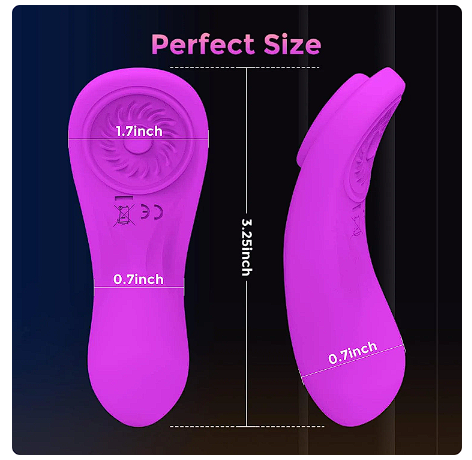 VIBRADOR PARA PANTY TAPA MAGNETICA TSUNAMI LOVE